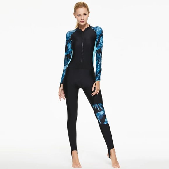 Jumpsuit Bleu & Noir Grandeur Large. - Picture 1 of 4